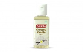 Puramio Creamy Vanilla Flavour   Plastic Bottle  50 millilitre